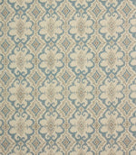Daria Wide Fabric / Blue - Just Fabrics
