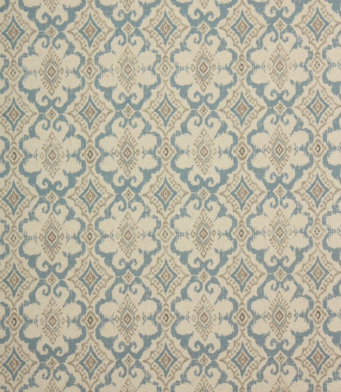 Daria Wide Fabric / Blue - Just Fabrics