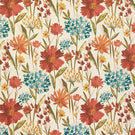 Fleur FR Fabric / Ruby - Just Fabrics
