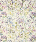 Country Hedgerow Fabric / Lilac Cream - Just Fabrics