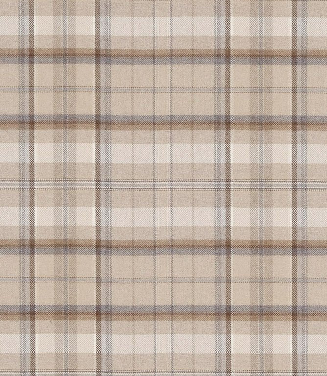 Byron Fabric / Linen / Pebble - Just Fabrics