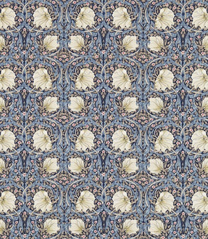 Pimpernel Fabric / Indigo / Hemp