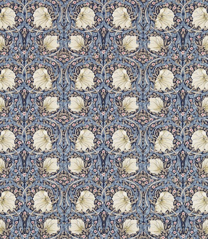 Pimpernel Fabric / Indigo / Hemp - Just Fabrics