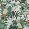 Congo Outdoor Fabric / White