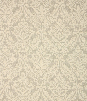 Hester Damask Fabric / Silver