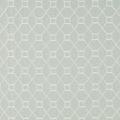 Baroque Trellis Fabric / Wedgwood / Chalk - Just Fabrics