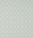 Baroque Trellis Fabric / Wedgwood / Chalk - Just Fabrics