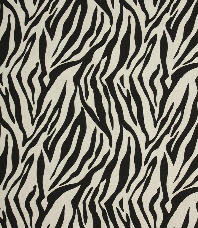 Savanna Outdoor Fabric / Black - Just Fabrics