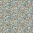 Golden Lily Oilcloth Fabric / Tourmaline - Just Fabrics