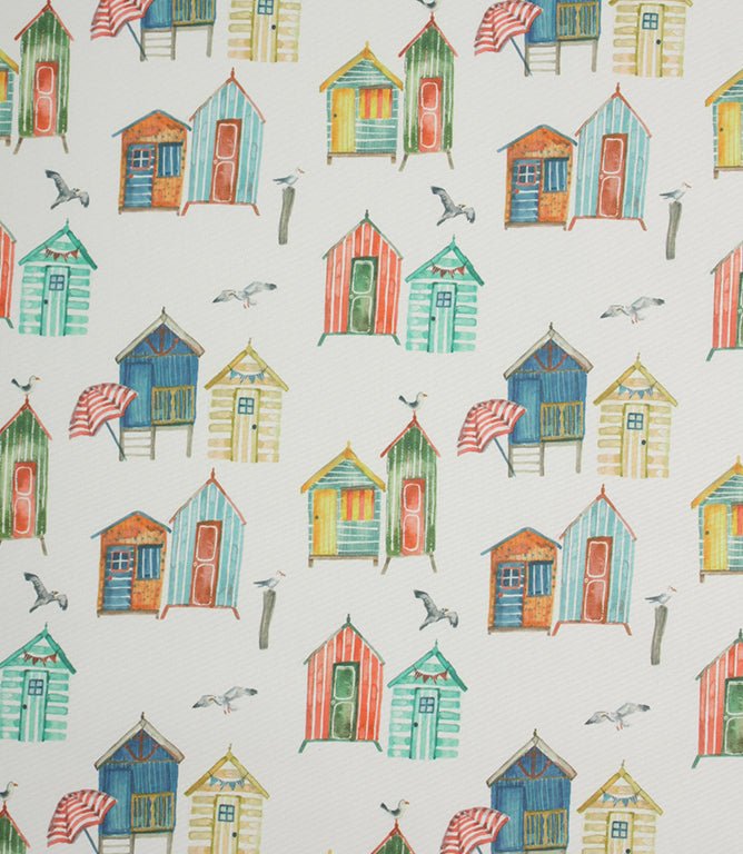 Coastal Cabins Outdoor Fabric / Multi - Just Fabrics