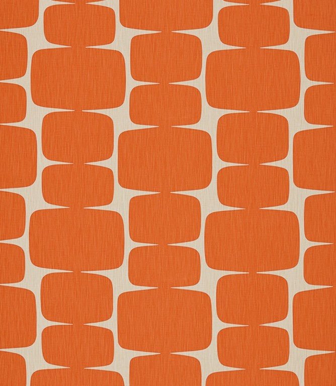 Lohko Fabric / Paprika / Pebble - Just Fabrics