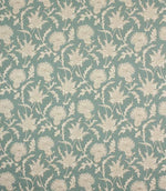 Carlina Fabric / Teal - Just Fabrics