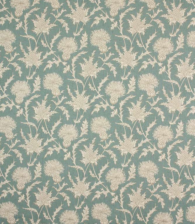 Carlina Fabric / Teal - Just Fabrics