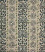 Novelli Fabric / Indigo / Sap Green - Just Fabrics