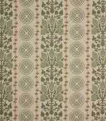 Novelli Fabric / Olive Green / Hazelnut - Just Fabrics