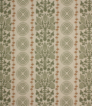 Novelli Fabric / Olive Green / Hazelnut