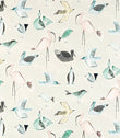 Menagerie Fabric / Blush / Mint - Just Fabrics
