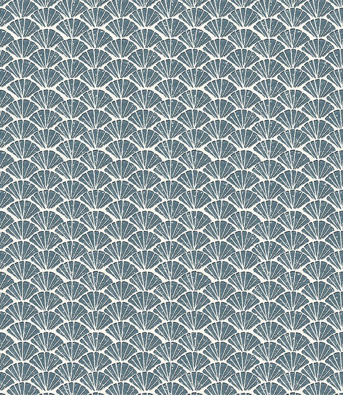 Ayumi FR Fabric / Slate Blue - Just Fabrics