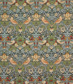 Strawberry Thief Tapestry Fabric / Navy - Just Fabrics