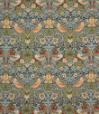 Strawberry Thief Tapestry Fabric / Navy - Just Fabrics
