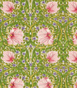 Pimpernel Fabric / Sap Green / Strawberry - Just Fabrics