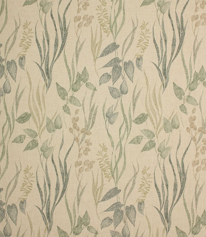 Pothos Fabric / Green Multi - Just Fabrics