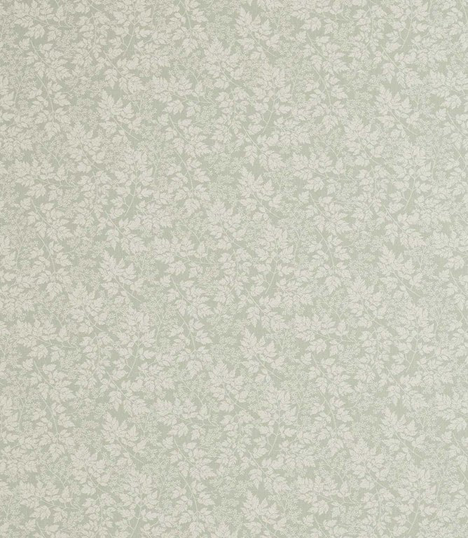 Spring Leaves Fabric / Fennel - Just Fabrics