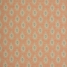 Evie Fabric / Duck Egg / Coral - Just Fabrics