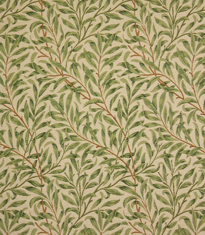 Willow Bough Tapestry Fabric / Sage - Just Fabrics