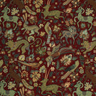 JF Tapestry Fabric / Red - Just Fabrics