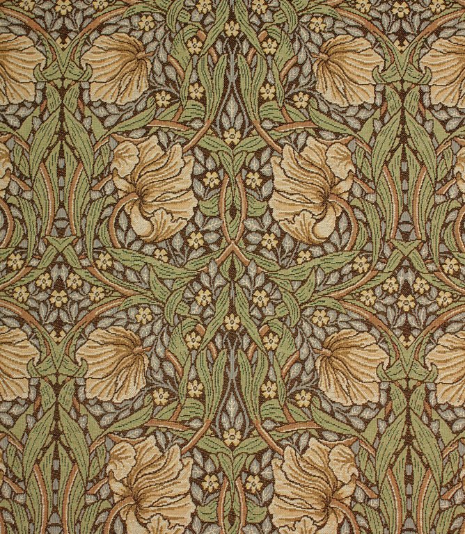 Pimpernel Tapestry Fabric / Earth - Just Fabrics