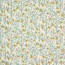 Yamuna Fabric / Teal Cream - Just Fabrics