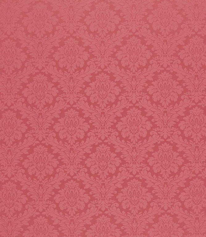 Lymington Damask Fabric / Rose - Just Fabrics