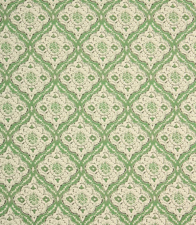Casablanca Fabric / Sap Green - Just Fabrics