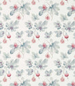 Fig Harvest Fabric / Chalk / Orchid - Just Fabrics
