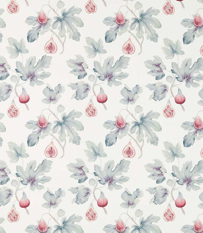 Fig Harvest Fabric / Chalk / Orchid - Just Fabrics