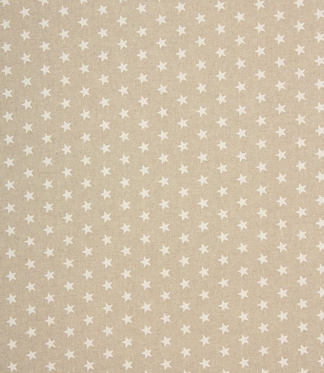 Stars Fabric / White - Just Fabrics