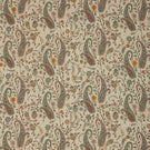 Rebecca Linen Paisley Fabric / Multi - Just Fabrics