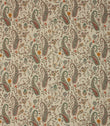Rebecca Linen Paisley Fabric / Multi - Just Fabrics