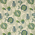 Winter Fruits Fabric / Navy