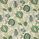 Winter Fruits Fabric / Navy - Just Fabrics