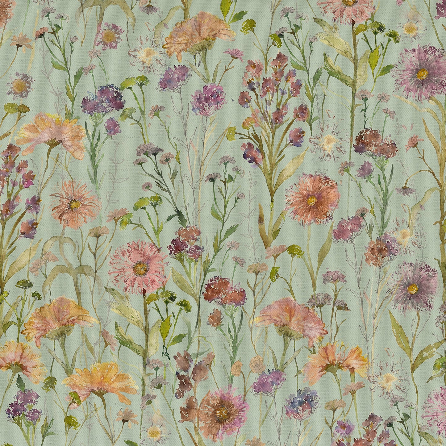 Medmerry Fabric / Sky - Just Fabrics