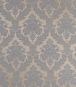 Montacote Damask Fabric / Delft - Just Fabrics