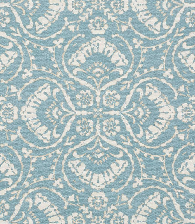 Castelle Fabric / Petrol - Just Fabrics