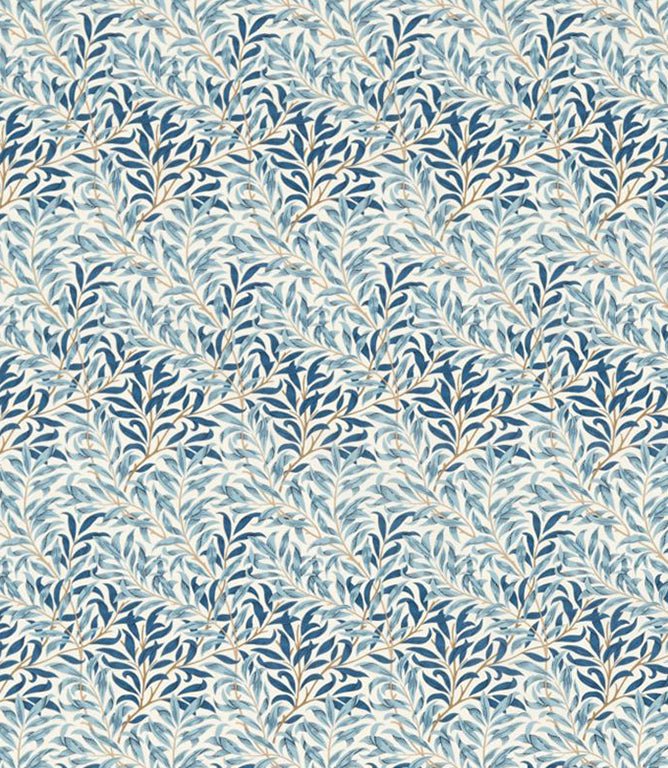 Willow Bough Minor Fabric / Woad - Just Fabrics
