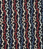 All Wrapped Up Fabric / Navy - Just Fabrics