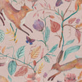 Leaping Into The Fauna Fabric / Blush