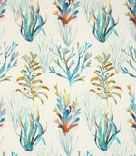 Coral Reef Fabric / Cobalt - Just Fabrics