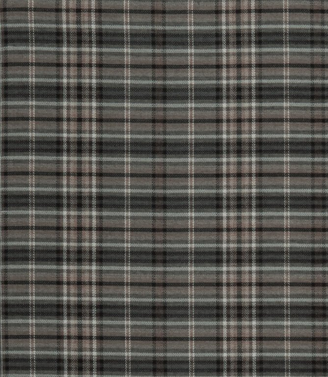 Pitlochry FR Fabric / Charcoal - Just Fabrics
