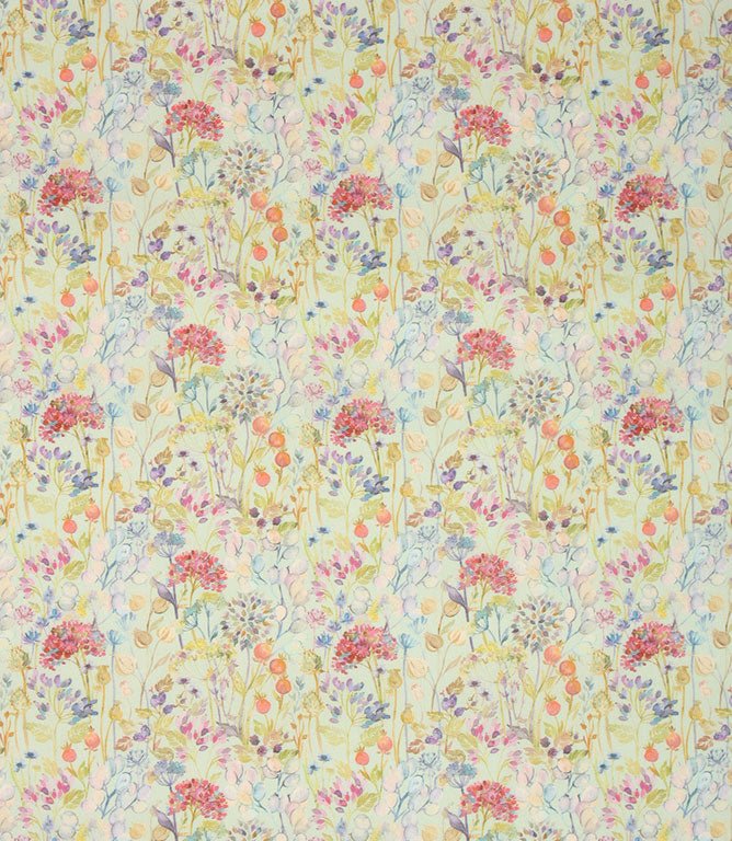 Hedgerow Lomond Fabric / Duck Egg - Just Fabrics